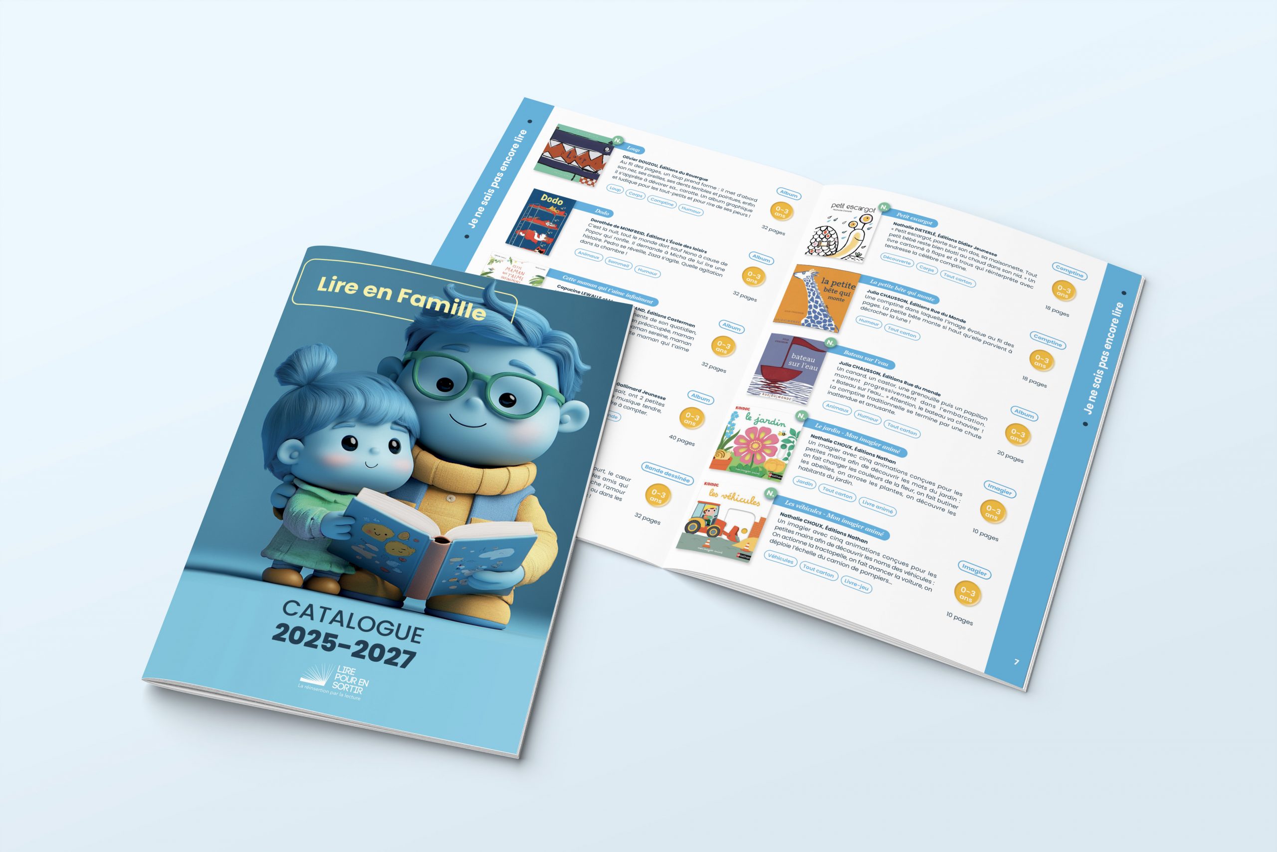 catalogue jeunesse lire en famille 2025-2027 - simulation copie